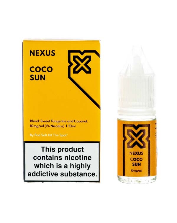 Coco Sun Nic Salt E-Liquid by Pod Salt Nexus
