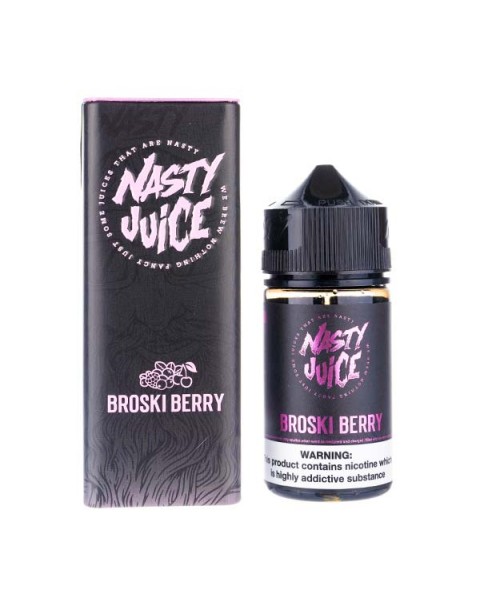 Broski Berry Shortfill E-Liquid by Nasty Juice