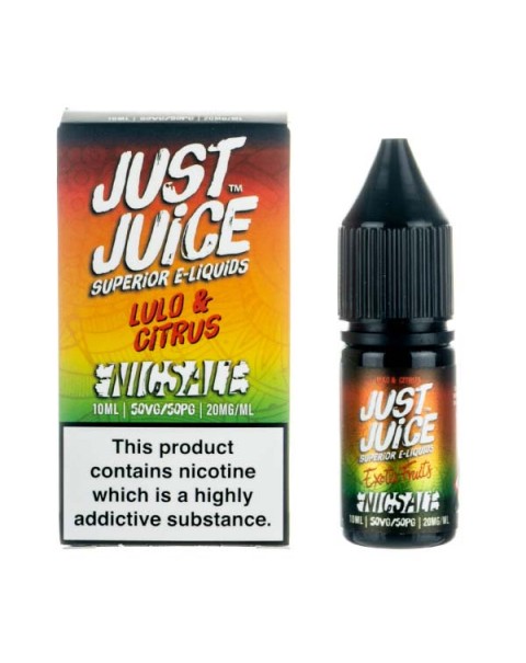 Lulo & Citrus Nic Salt E-Liquid by Just Juice