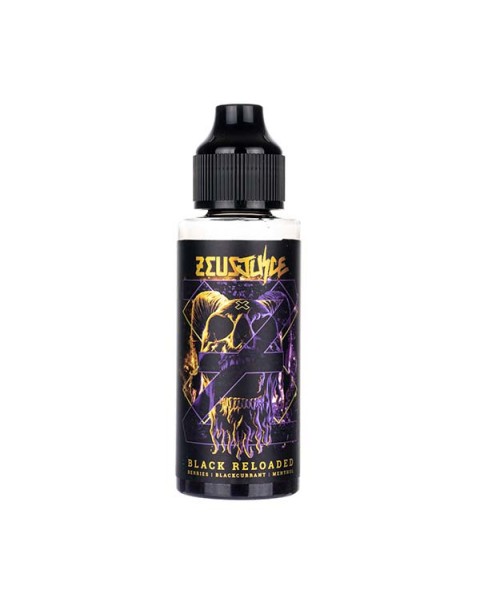 Black Reloaded 100ml Shortfill E-Liquid by Zeus Juice