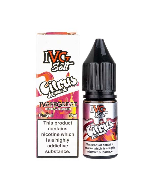 Citrus Lemonade Nic Salt E-Liquid by IVG