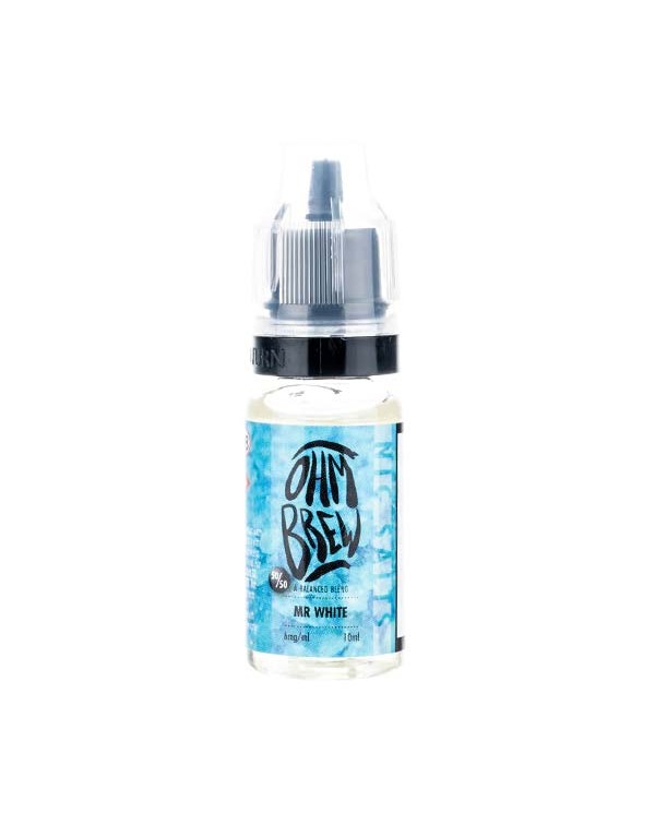 Mr White Nic Salt E-Liquid by Ohm Brew