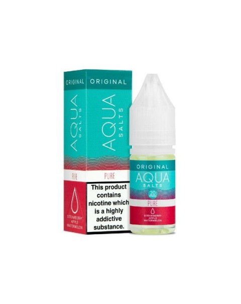 Pure Nic Salt E-Liquid by Aqua