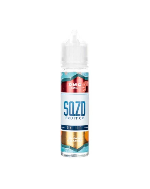 Blood Orange On Ice 50ml Shortfill E-Liquid by SQZD Fruit Co