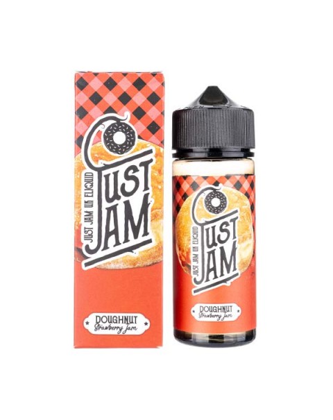 Strawberry Doughnut 100ml Shortfill E-Liquid by Just Jam