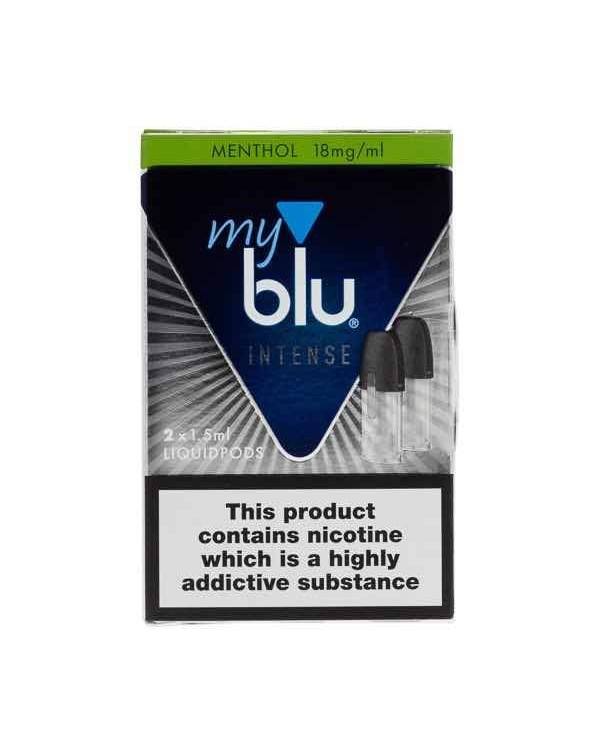Intense Menthol myBlu Nic Salt Pods by Blu