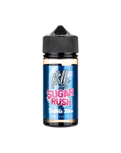 Bubble Blue Shortfill E-Liquid by No Frills