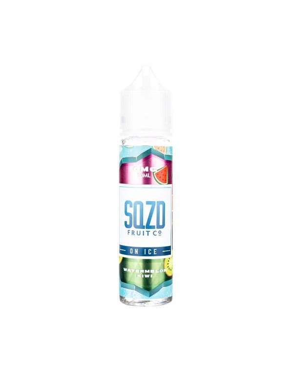 Watermelon Kiwi On Ice 50ml Shortfill E-Liquid by ...