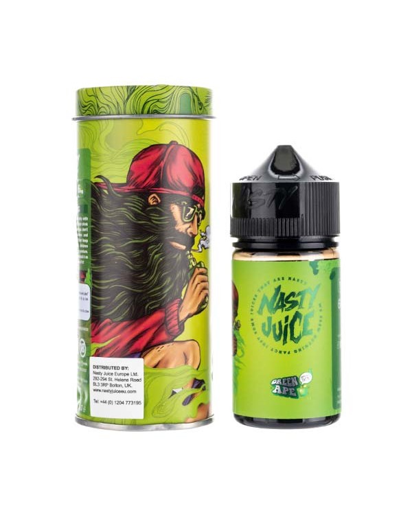 Green Ape Shortfill E-Liquid by Nasty Juice