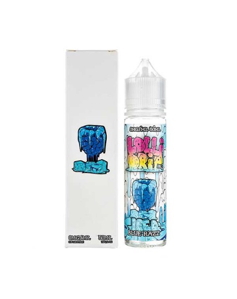 Blue Razz Iced Shortfill E-Liquid by Lollidrip