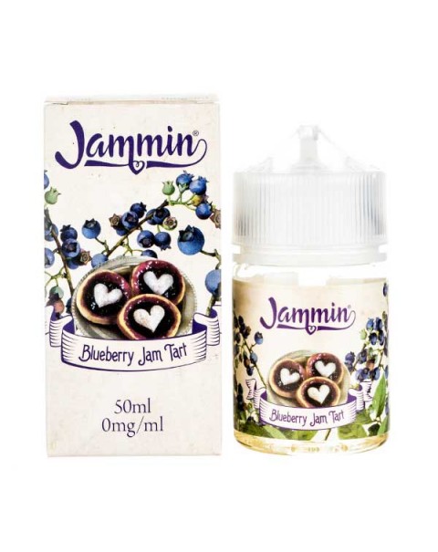 Blueberry Jam Tart Shortfill E-Liquid by Jammin