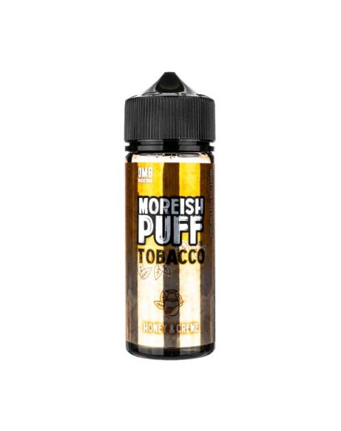 Honey & Cream Tobacco Shortfill E-Liquid by Moreish Puff