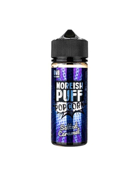 Salted Caramel Popcorn Shortfill E-Liquid by Moreish Puff