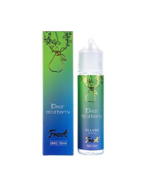 Pear Acai Berry Shortfill E-Liquid by Froot Allure