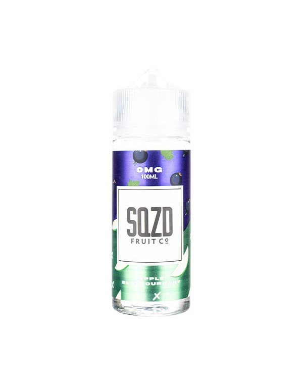 Apple Blackcurrant 100ml Shortfill E-Liquid By SQZ...