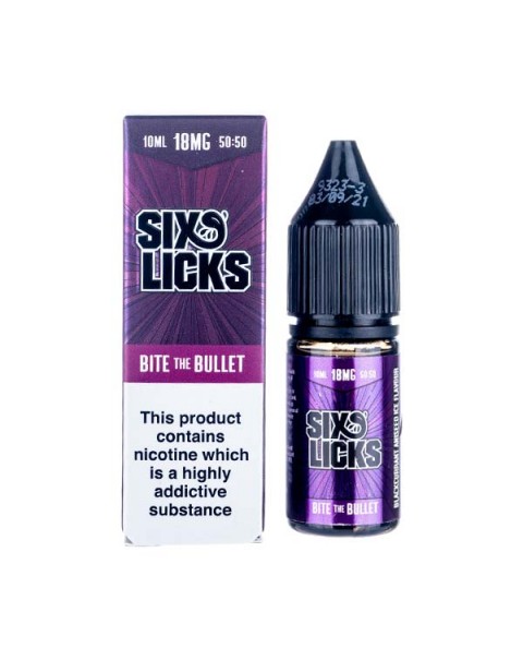 Bite The Bullet 50/50 E-Liquid by Six Licks