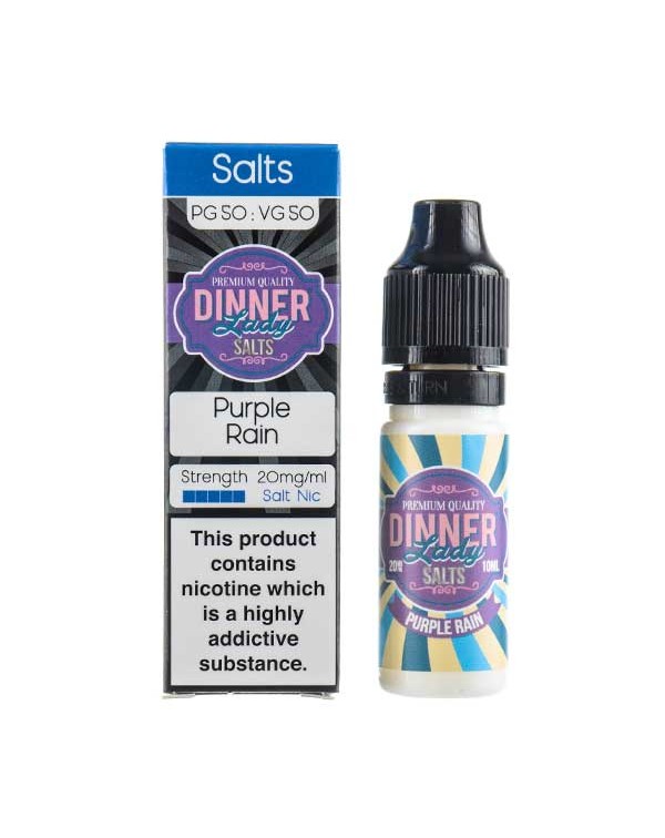 Purple Rain Nic Salt E-Liquid by Dinner Lady