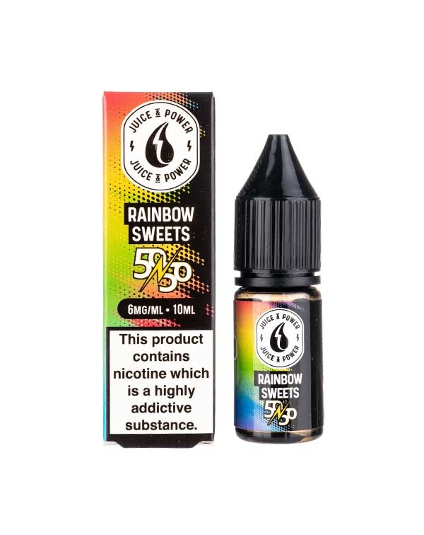 Rainbow Sweets 50/50 E-Liquid by Juice N Power