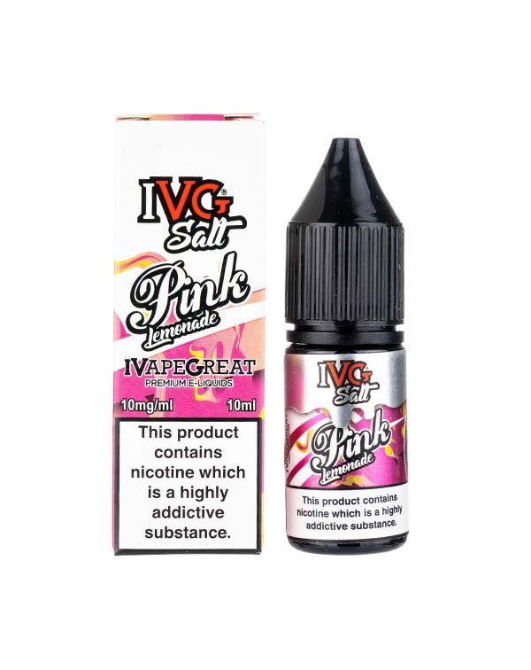 Pink Lemonade Nic Salt E-Liquid by IVG