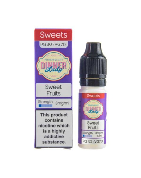 Sweet Fruits 70/30 E-Liquid by Dinner Lady