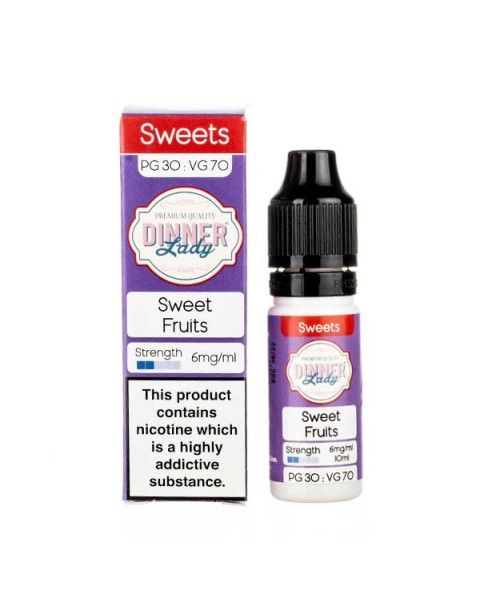 Sweet Fruits 70/30 E-Liquid by Dinner Lady