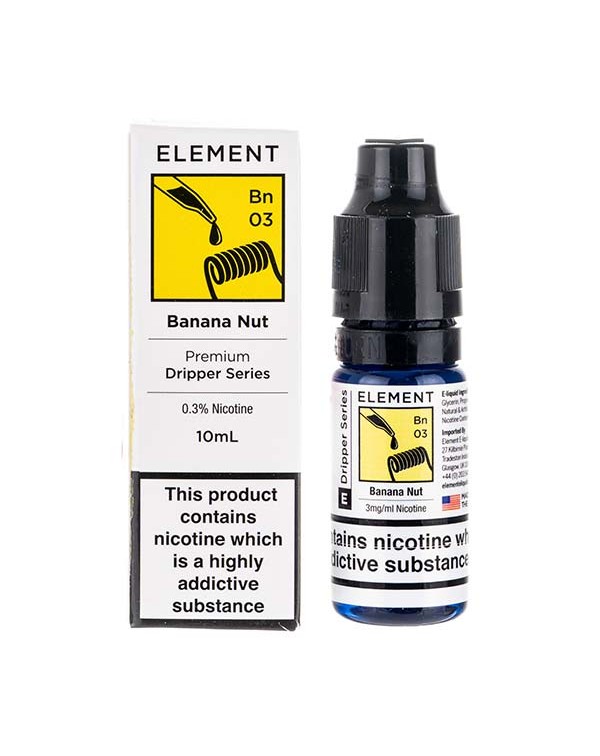 Banana Nut 80/20 E-Liquid by Element