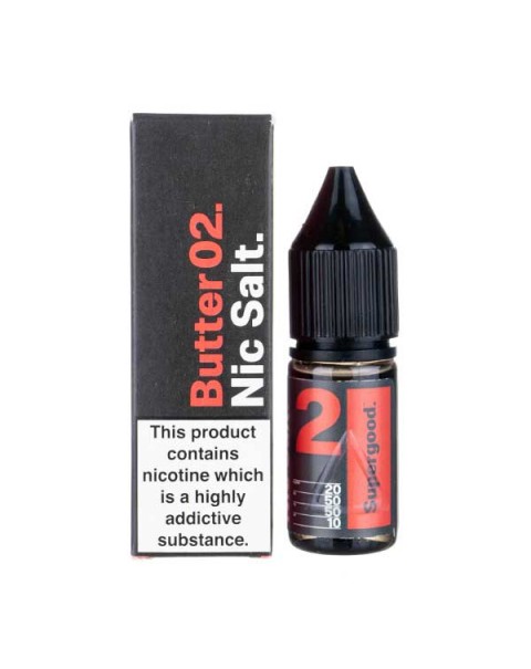 Butter 02 Nic Salt E-Liquid by Supergood