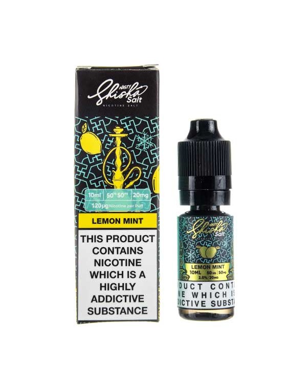 Lemon Mint Nic Salt E-Liquid by Nasty Juice