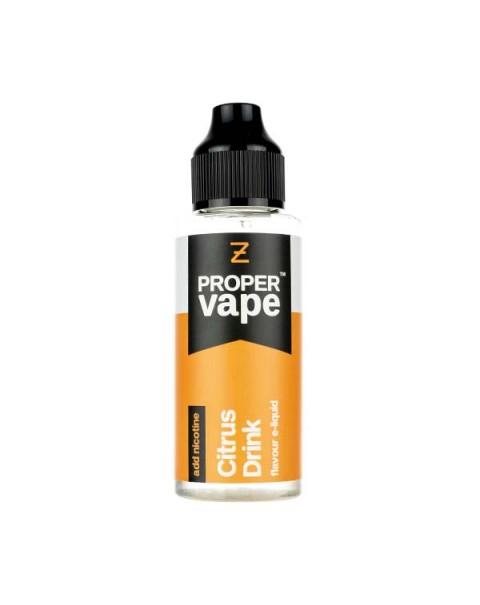 Citrus Drink 100ml Shortfill E-Liquid by Proper Vapes