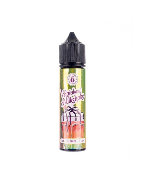 Rainbow Milkshake Shortfill E-Liquid by Juice N Power