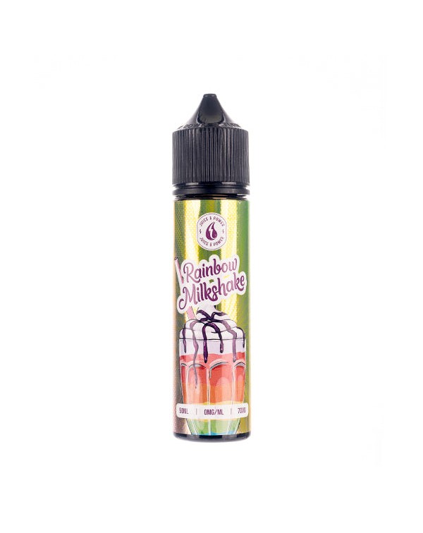 Rainbow Milkshake Shortfill E-Liquid by Juice N Po...