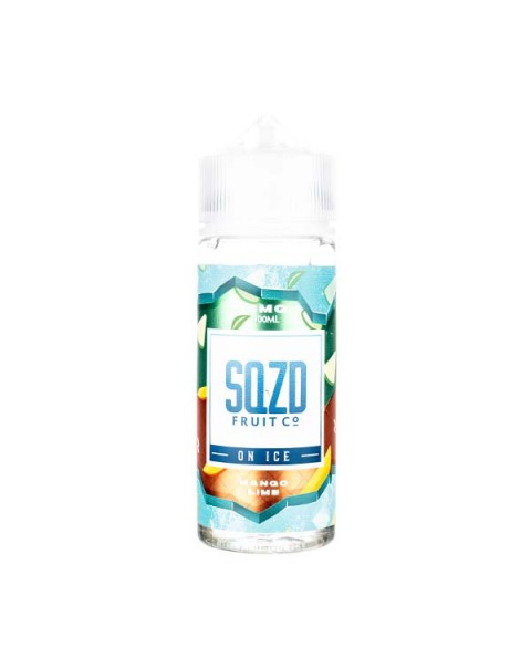 Mango Lime On Ice 100ml Shortfill E-Liquid by SQZD Fruit Co