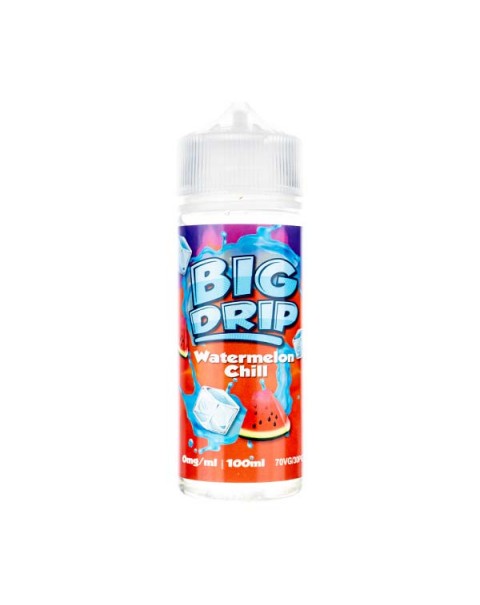 Watermelon Chill 100ml Shortfill E-Liquid by Big Drip