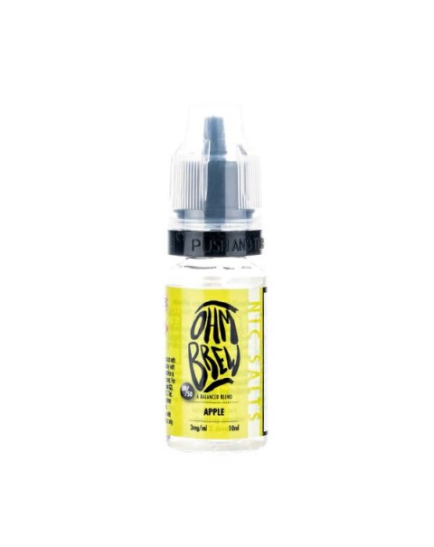 Apple Nic Salt E-Liquid by Ohm Brew