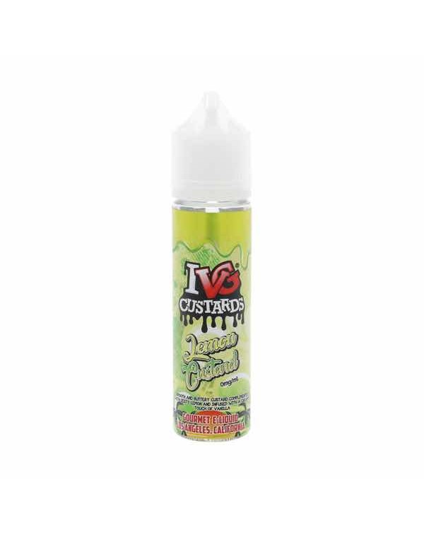 Lemon Custard Shortfill E-Liquid by IVG