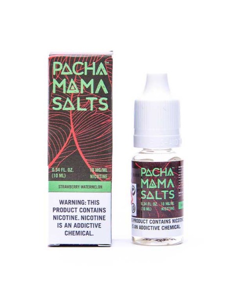 Strawberry Watermelon Nic Salt E-Liquid by Pacha Mama