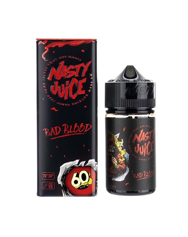 Bad Blood Shortfill E-Liquid by Nasty Juice