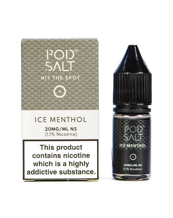 Ice Menthol Nic Salt E-Liquid by Pod Salt