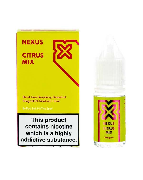 Citrus Mix Nic Salt E-Liquid by Pod Salt Nexus