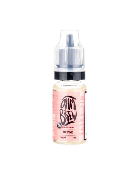 Mr Pink Nic Salt E Liquid by Ohm Brew