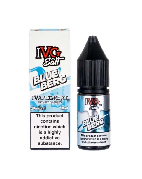 Blueberg Nic Salt E-Liquid by IVG