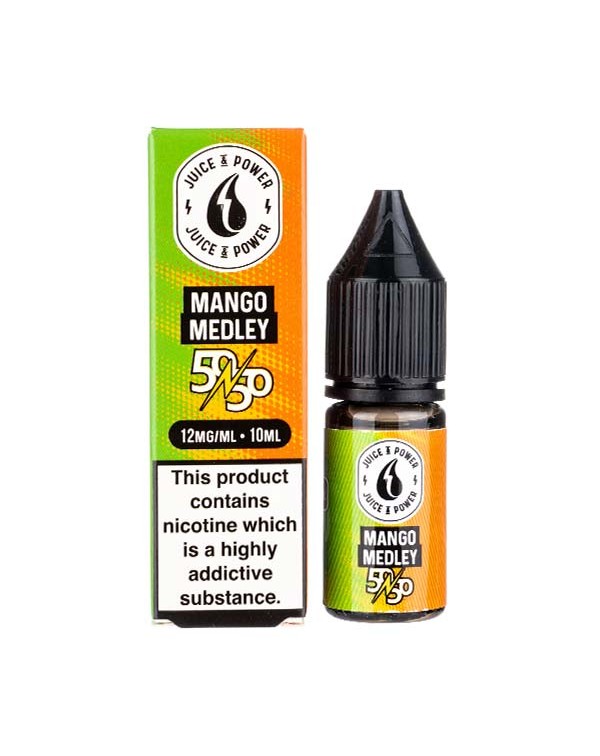 Mango Medley 50/50 E-Liquid by Juice N Power