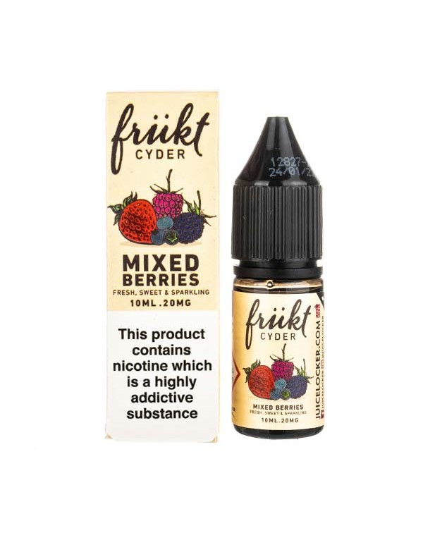 Mixed Berries Nic Salt E-Liquid by Frukt Cyder