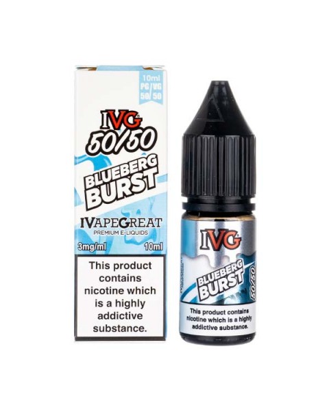 Blueberg Burst E-Liquid by IVG