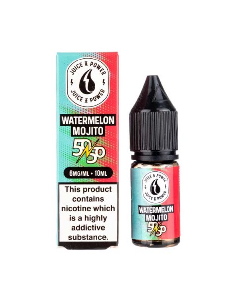 Watermelon Mojito 50/50 E-Liquid by Juice N Power