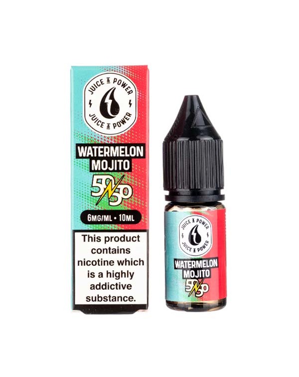 Watermelon Mojito 50/50 E-Liquid by Juice N Power