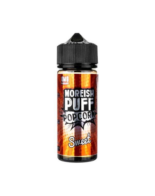 Sweet Popcorn Shortfill E-Liquid by Moreish Puff