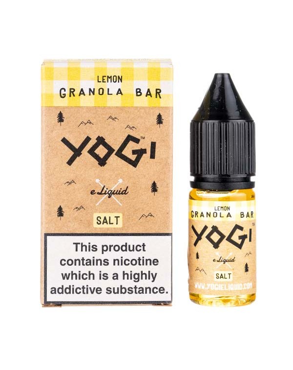 Lemon Granola Bar Nic Salt E-Liquid by Yogi Salts