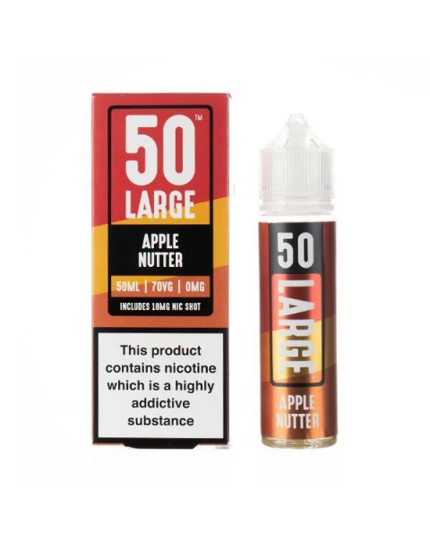 Apple Nutter Shortfill E-Liquid by 50 Large