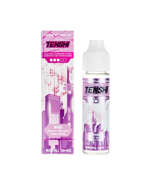 Iris Fruit Blast Menthol Shortfill E-Liquid by Tenshi Vapes